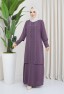 Honeycomb Dress Double Sleeve Color 3