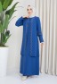 Honeycomb Dress Double Sleeve Color 6